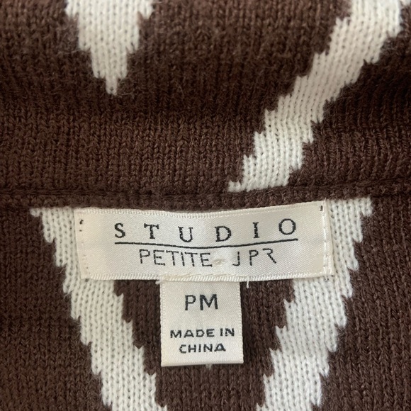 John Paul Richard Sweater Petites M Women’s Wide Sleeve Jacket JPR Vintage - Picture 12 of 15